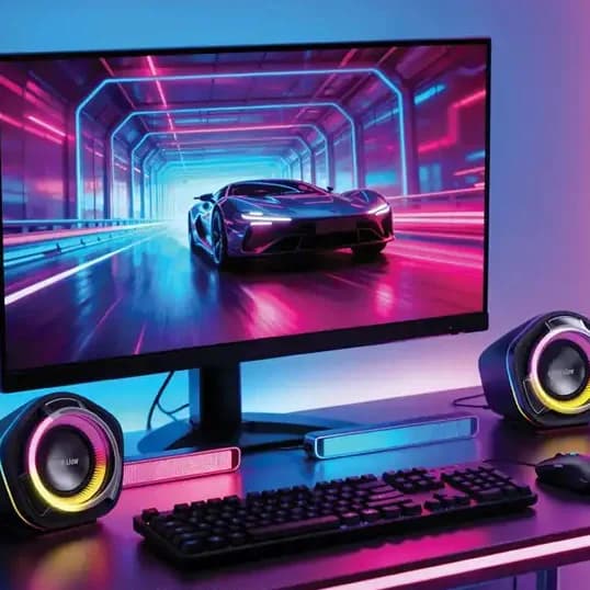 اسپیکر گیمینگ گرین لاین Green Lion Clario Gaming Speakers GNCLGAMSPBK — تصویر ۹