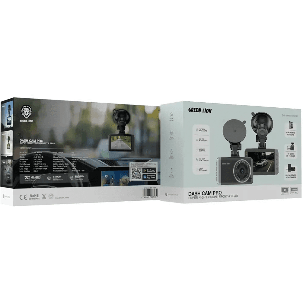 دوربین ثبت وقایع گرین لاین مدل GNDACAM14PBK — تصویر ۳