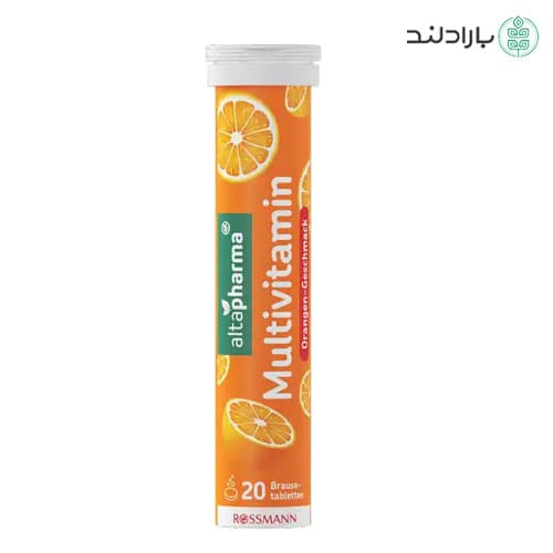 قرص جوشان مولتی ویتامین آلتافارما آلمان (Altapharma Multivitamin Effervescent Tablets) – 20 قرص — تصویر ۴