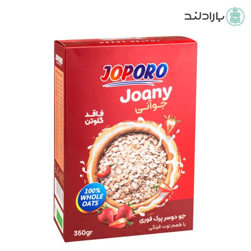 جو دوسر پرک فوری بدون گلوتن با طعم توت فرنگی جوپرو 350 گرمی — تصویر ۸