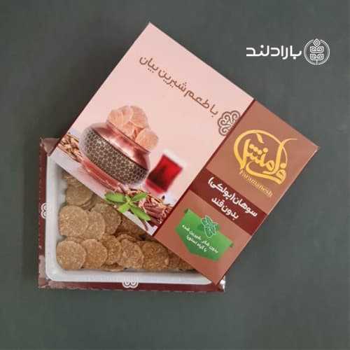 سوهان پولکی رژیمی بدون قند و بدون گلوتن فرامنش – 120 گرم — تصویر ۵
