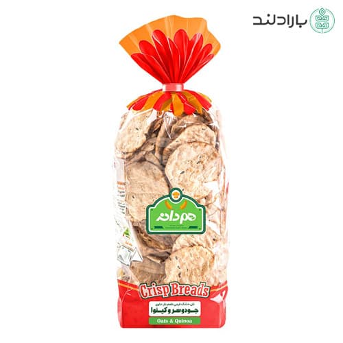 نان چیپسی جودوسر و کینوا هم دانه – 150 گرم — تصویر ۴