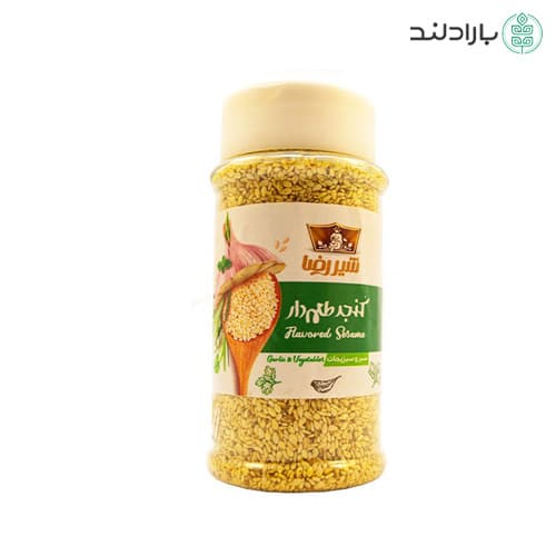 کنجد برشته طعم دار شیررضا 200 گرم