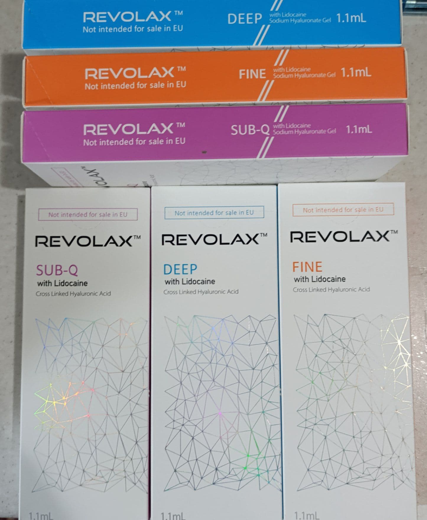 ژل رولاکس ۱ سی سی RevoLax | خرید فیلر روولاکس اصل کرهای با قیمت مناسب
