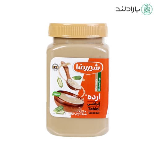 ارده کنجد ممتاز شیررضا (350 و 700 گرم) — تصویر ۹
