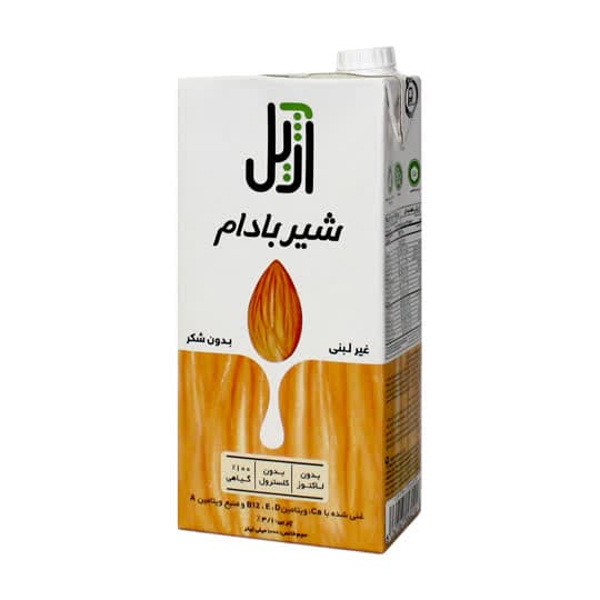 شیر بادام بدون شکر آژیل یک لیتری (بدون لاکتوز) — تصویر ۱۰