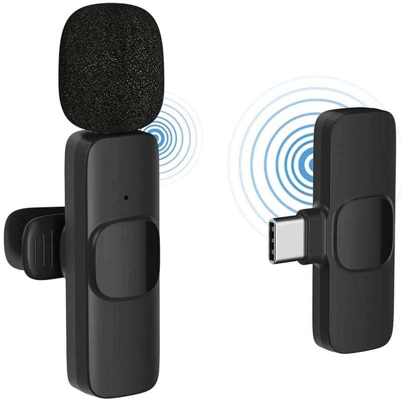 میکروفون یقه ای بیسیم Type C ایکس پی XP Product-Z9 — تصویر ۱۲