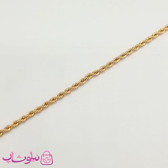 زنجیر طنابی ژوپینگ طول 45 سانت عرض 3 میل کد 4591 — تصویر ۶
