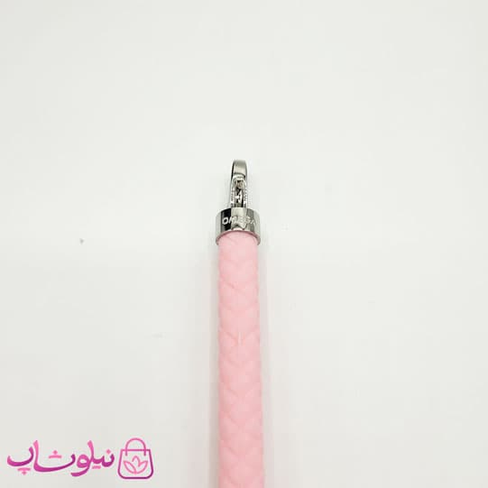 دستبند امگا رابر زنانه صورتی کیفیت مستر — تصویر ۹