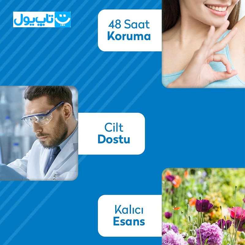 اسپری ضد تعریق ایموشن Emotion مدل Aqua Kiss حجم 150 میلیلیتر — تصویر ۹