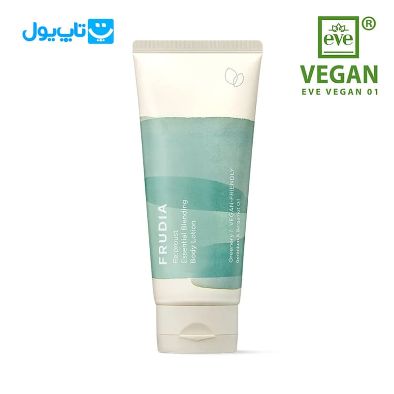 لوسیون بدن فرودیا Frudia حاوی روغن گرانیوم و برگاموت حجم 200 میلیلیتر — تصویر ۵