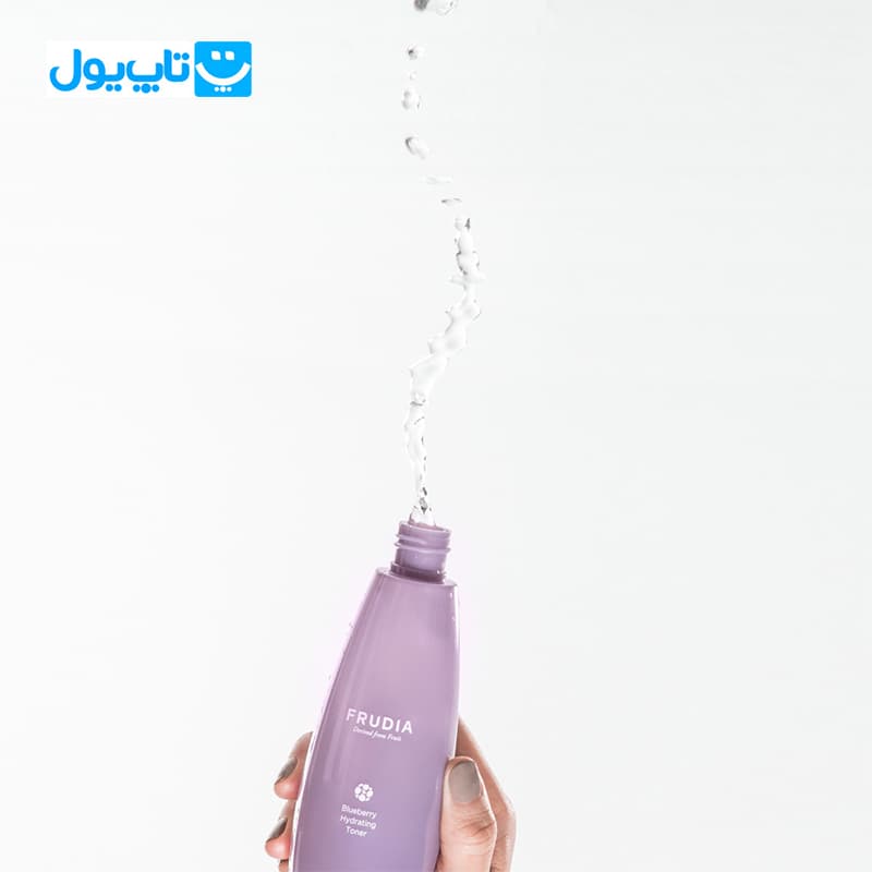 تونر آبرسان صورت فرودیا Frudia حاوی عصاره بلوبری احیا کننده حجم 195 میلی لیتر — تصویر ۱۲