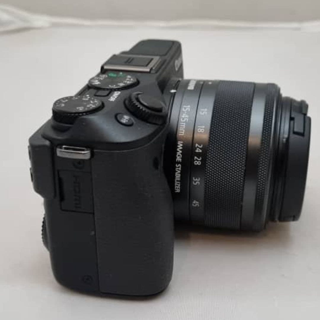 دوربین بدون آینه کانن دست دوم Canon EOS M3 Kit 15-45mm f/3.5-6.3 IS STM Used(شات 1000)Canon EOS M3 Kit 15-45mm f/3.5-6.3 IS STMدست دوم — تصویر ۴