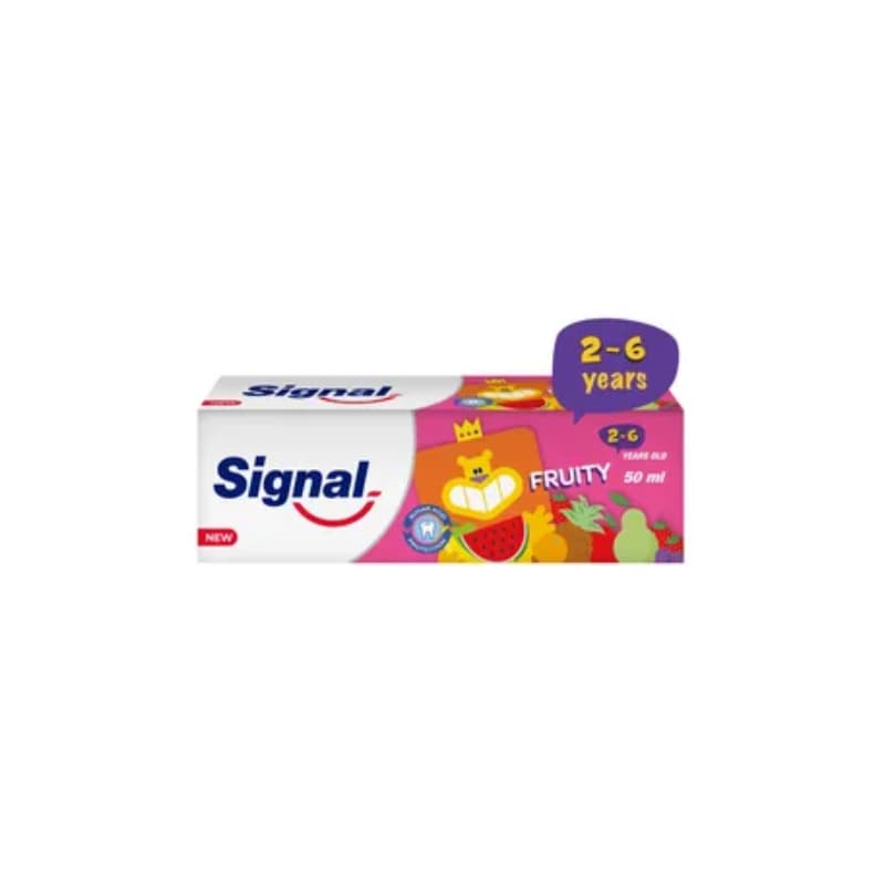 خمیردندان کودک Signal سیگنال میوه ای 50 میل — تصویر ۳