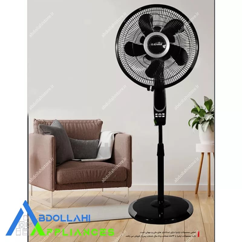 پنکه ایستاده مدل Frozen ارشیا کنترل دار SF-2921A با 24 ماه گارانتی — تصویر ۳