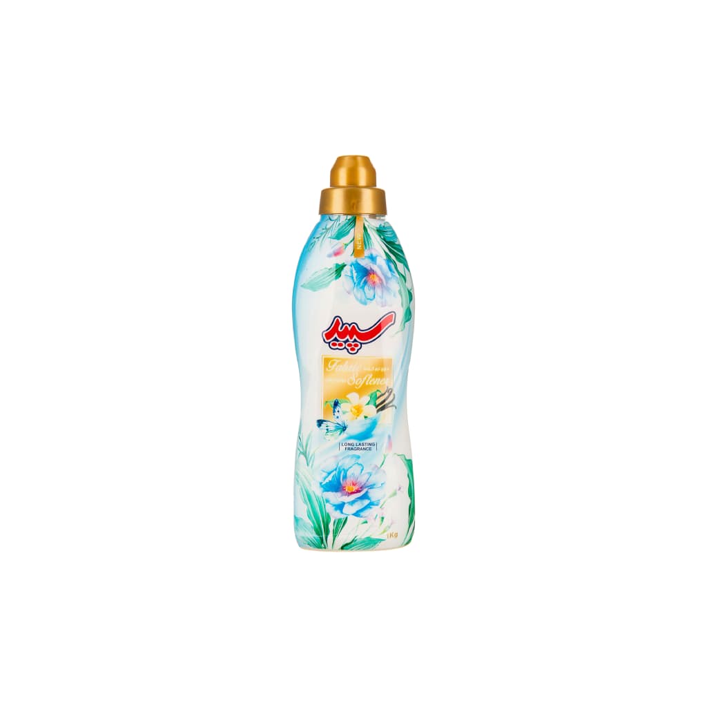 نرم کننده حوله و لباس آبی سپید مقدار 1 لیتر