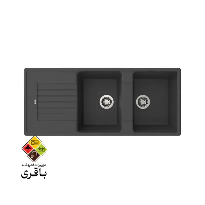 سینک گرانیتی بیمکث مدل ۴۶۰۲ مشکی
