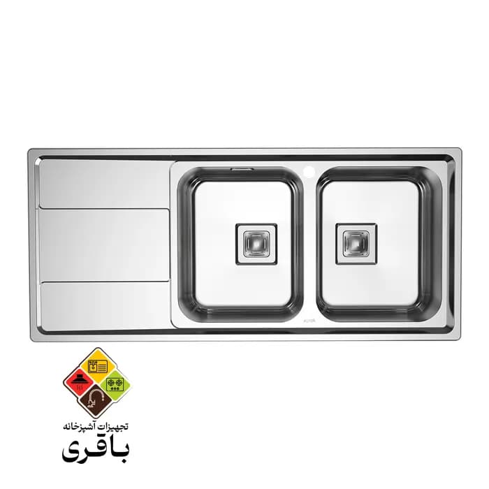 سینک ظرفشویی آلتون مدل 1164 — تصویر ۳