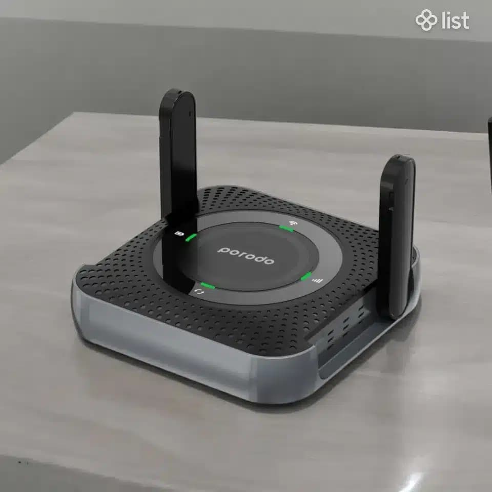 مودم و روتر همراه پرودو مدل Porodo 4G / LTE Home & Outdoor Portable Router — تصویر ۷