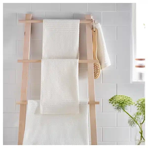 حوله حمام سفید ایکیا VAGSJON سایز 100×150 سانتیمتر — تصویر ۷