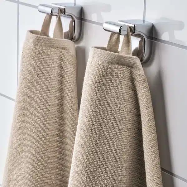 حوله استخری بژ روشن ایکیا VAGSJON سایز 70×140 سانتیمتر — تصویر ۵