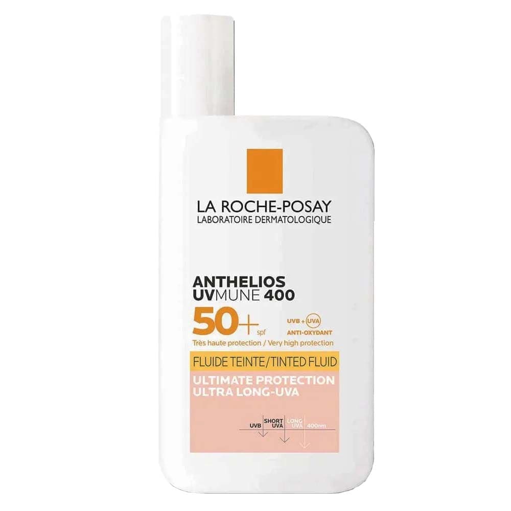 فلوئید ضد آفتاب رنگی لاروش پوزای سری ANTHELIOS مدل Tinted حجم 50 میل — تصویر ۴