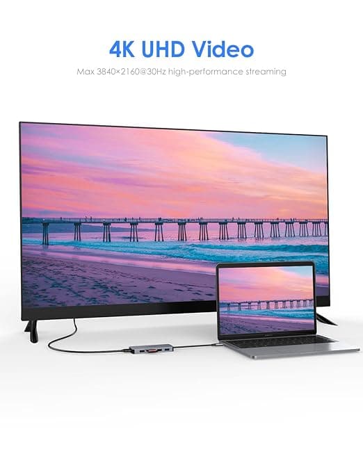 هاب 7 پورت لنشن LENTION USB C Hub C17 — تصویر ۶