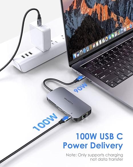 هاب 9 پورت Usb-c 9 in 1 لنشن Lention CE57 — تصویر ۷