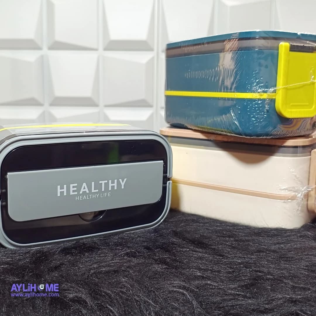 ظرف غذا دو طبقه HEALTHY