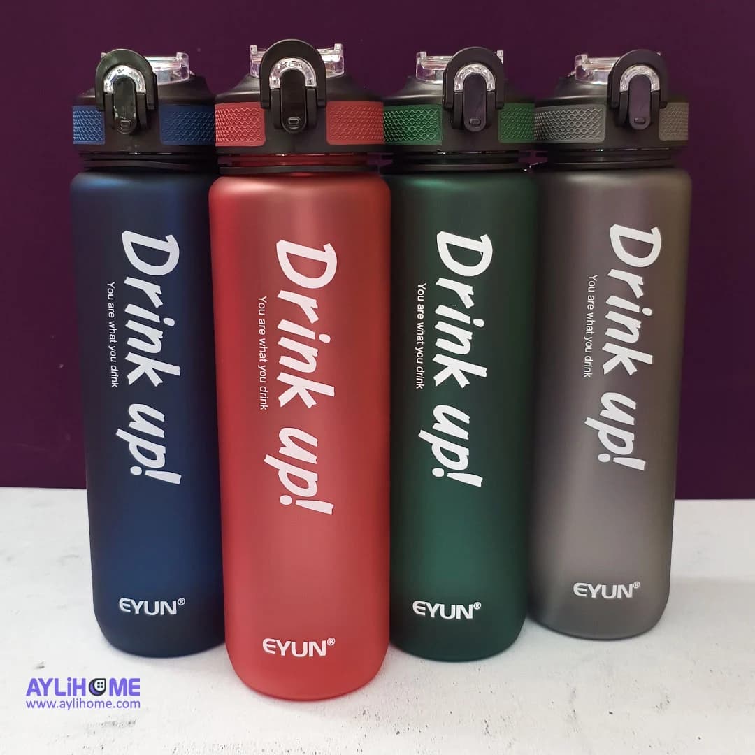 قمقمه ورزشی 1لیتری نی دار Drink Up — تصویر ۱۰