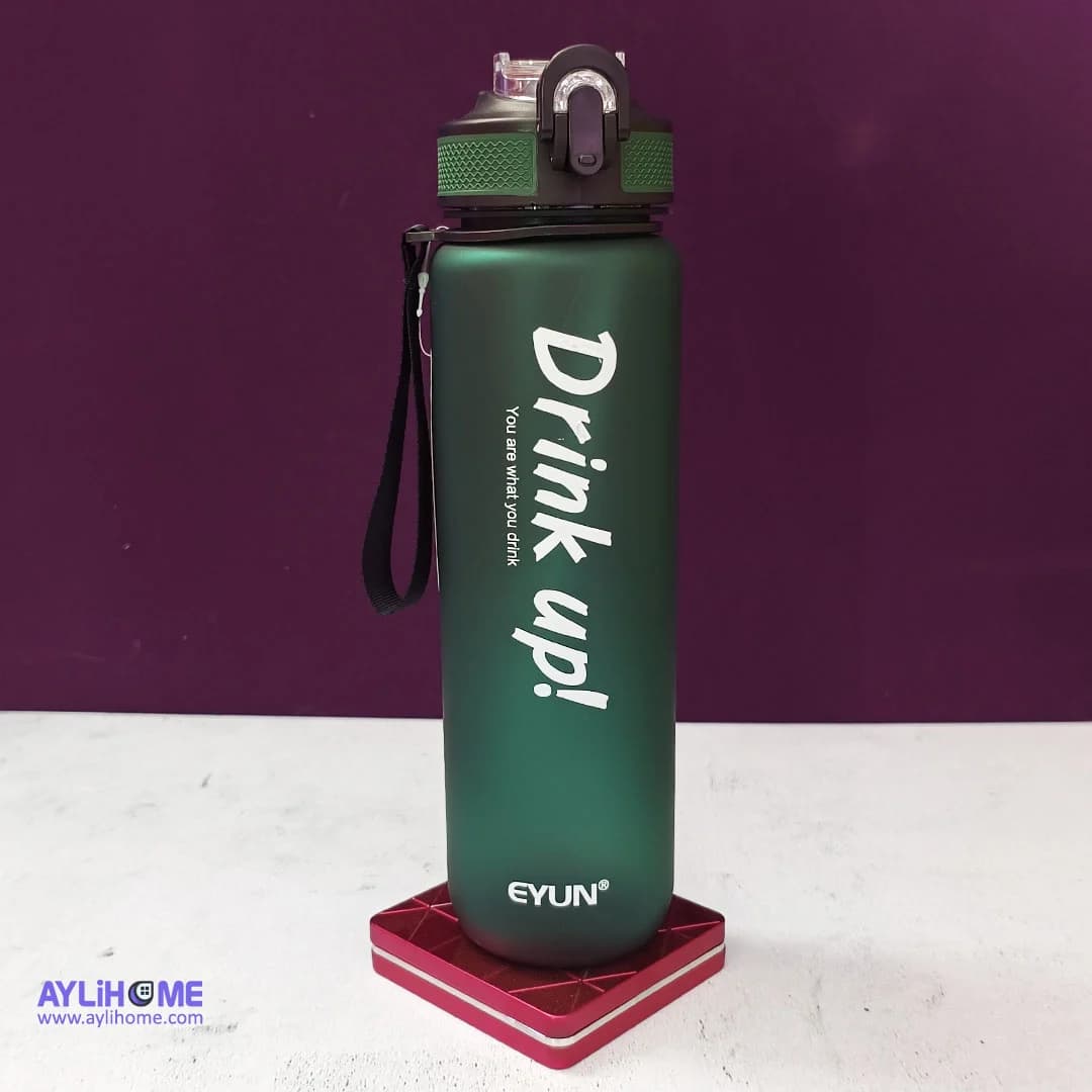 قمقمه ورزشی 1لیتری نی دار Drink Up — تصویر ۹