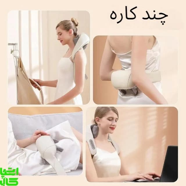 ماساژور گردن و شانه چنگکی JBY-820 — تصویر ۵