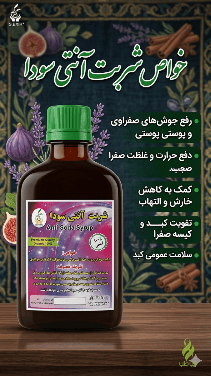 شربت آنتی سودا طب نافع (رفع سودا)