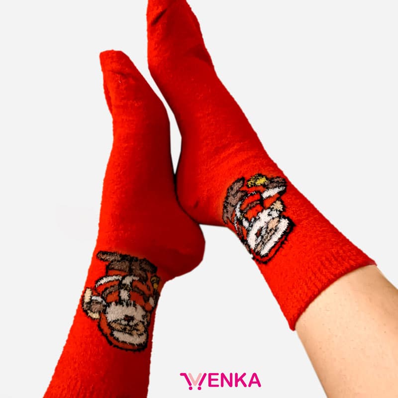 جوراب نیم ساق موهر کد0837