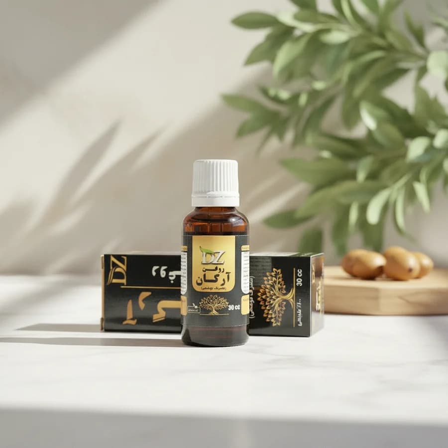 روغن آرگان دکتر زرقانی ۳۰میل تقویت پوست و مو، ضد چروک — تصویر ۳