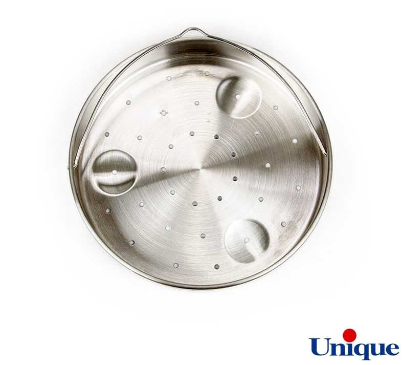 زودپز 5 لیتری سه کاره درب کلیپسی یونیک کد UN-8614 — تصویر ۶