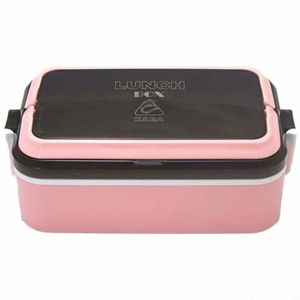 ظرف غذا پلاستیکی یک طبقه مستطیلی کارا مدل LUNCH BOX — تصویر ۲