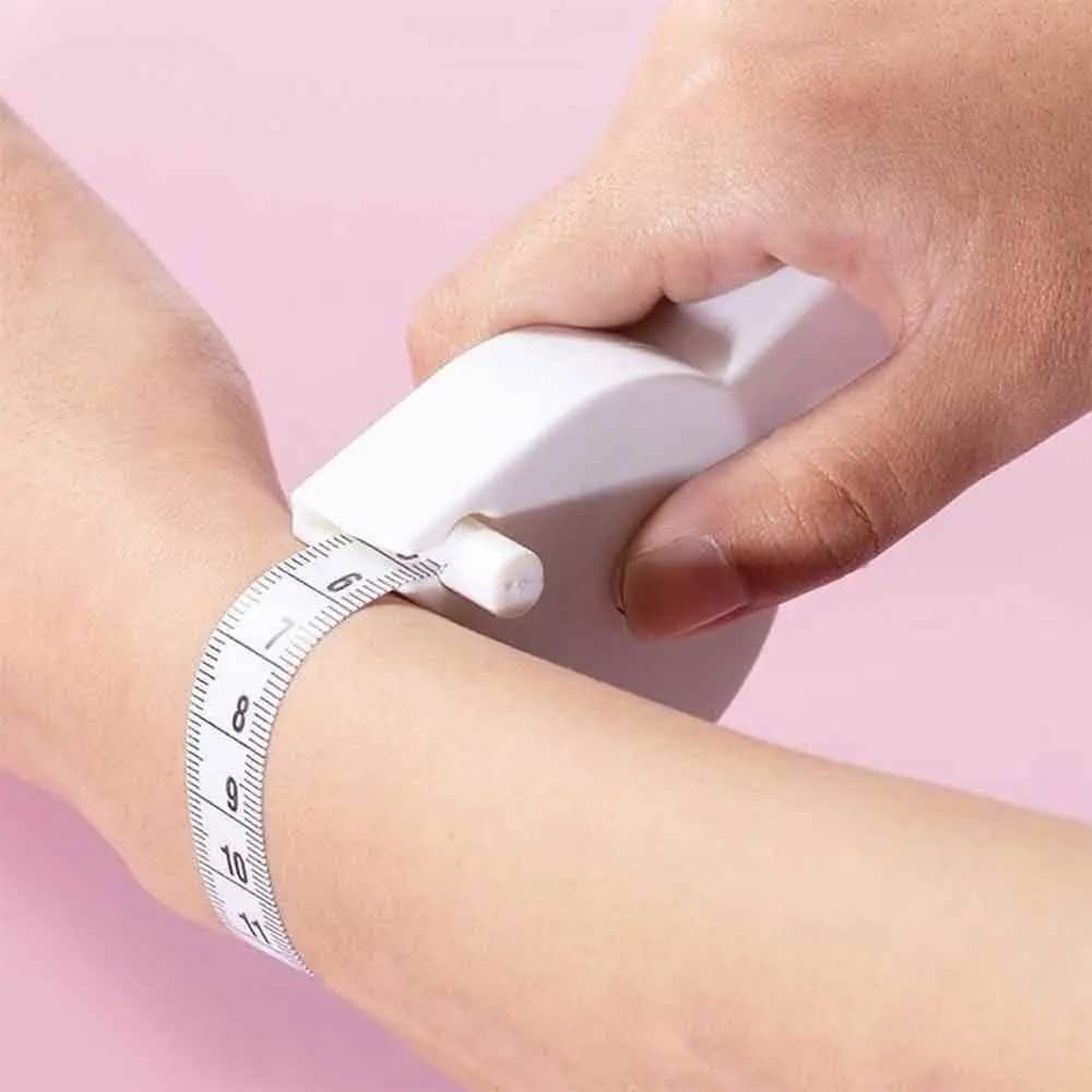متر خیاطی اندازه گیری بدن مدل قفل دار جمع شو 1.5 متری — تصویر ۶