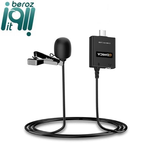 میکروفن یقه ای کامیکا مدل CVM-V01 USB (گارانتی اصلی کامیکا در ایران) «اورجینال ارسال 1 ساعته» — تصویر ۳
