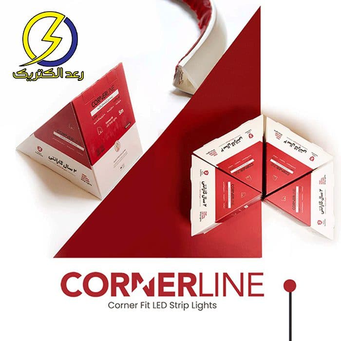 ریسه ی ال ای دی کرنر لاین، رنگ نچرال تراکم 120 لوپ لایت — تصویر ۶