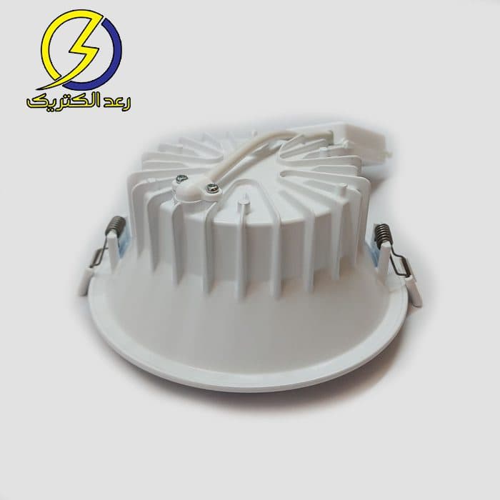 چراغ دانلایت توکار آریانا کامفورت 14 وات دهنه 15 سانتی متری مازی نور — تصویر ۱۲