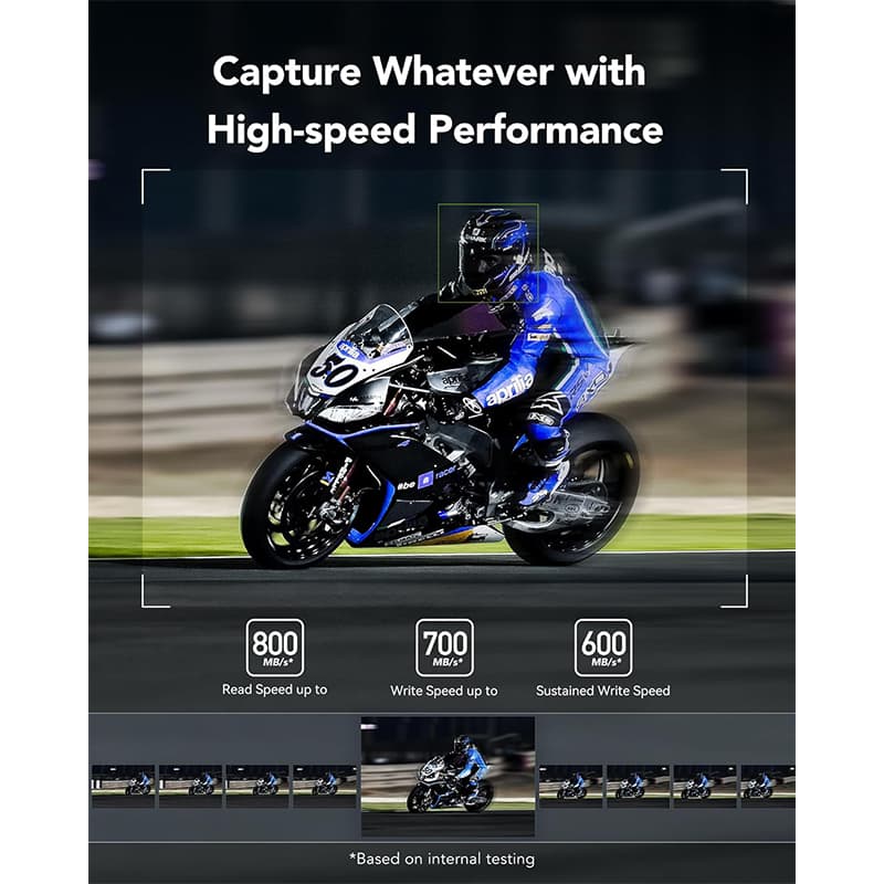 کارت حافظه لکسارLexar Professional Series CFexpress Type A Card 160GB — تصویر ۴