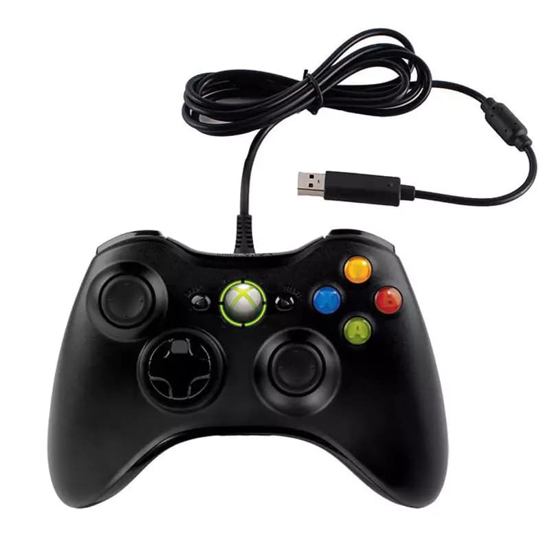 دسته بازی سیمدار تک شوکدار Xbox 360 / PC