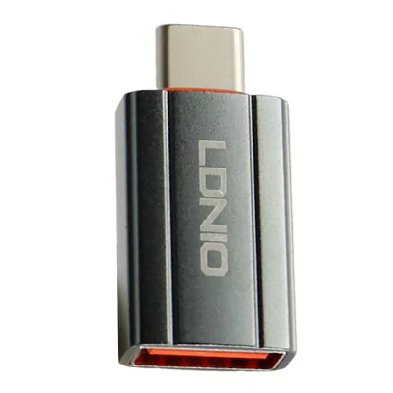 تبدیل OTG الدینیو LDNIO تایپ سی TYPE-C مدل LC140 — تصویر ۲