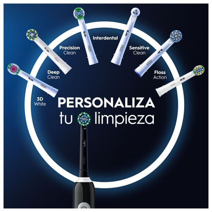 مسواک برقی اورال بی سری پرو وان OralB PRO One دارای سه عد سری یدک پرو کراس اکشن — تصویر ۱۲