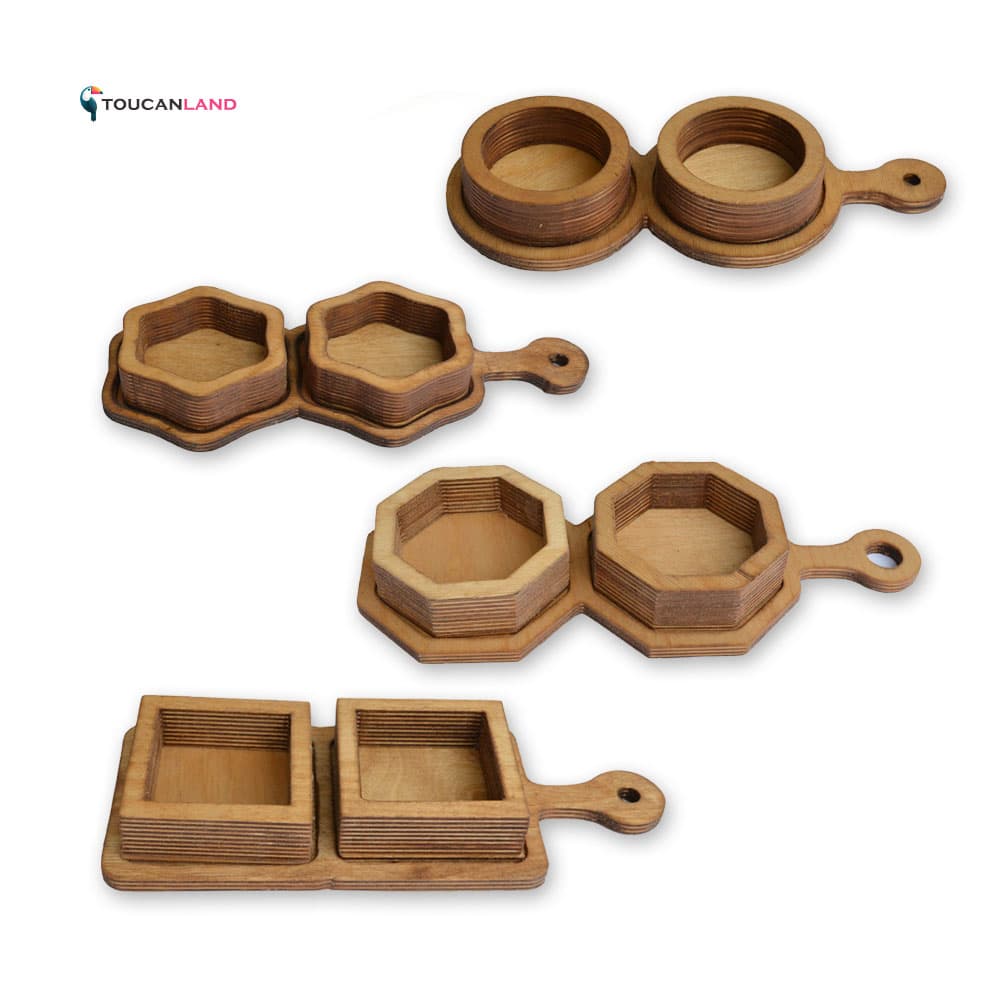 اردوخوری راکتی 2 خانه چوبی پلی وود در 4 طرح — تصویر ۱۰