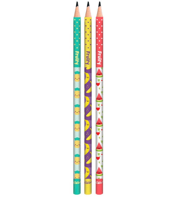 مداد مشکی آریا مدل Fruity کد 3048 بسته 12 عددی — تصویر ۵