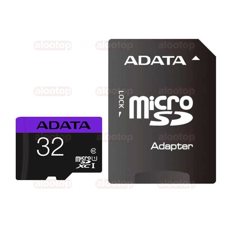 کارت حافظه microSDHC ای دیتا مدل Premier C10 ظرفیت 32 گیگابایت — تصویر ۲