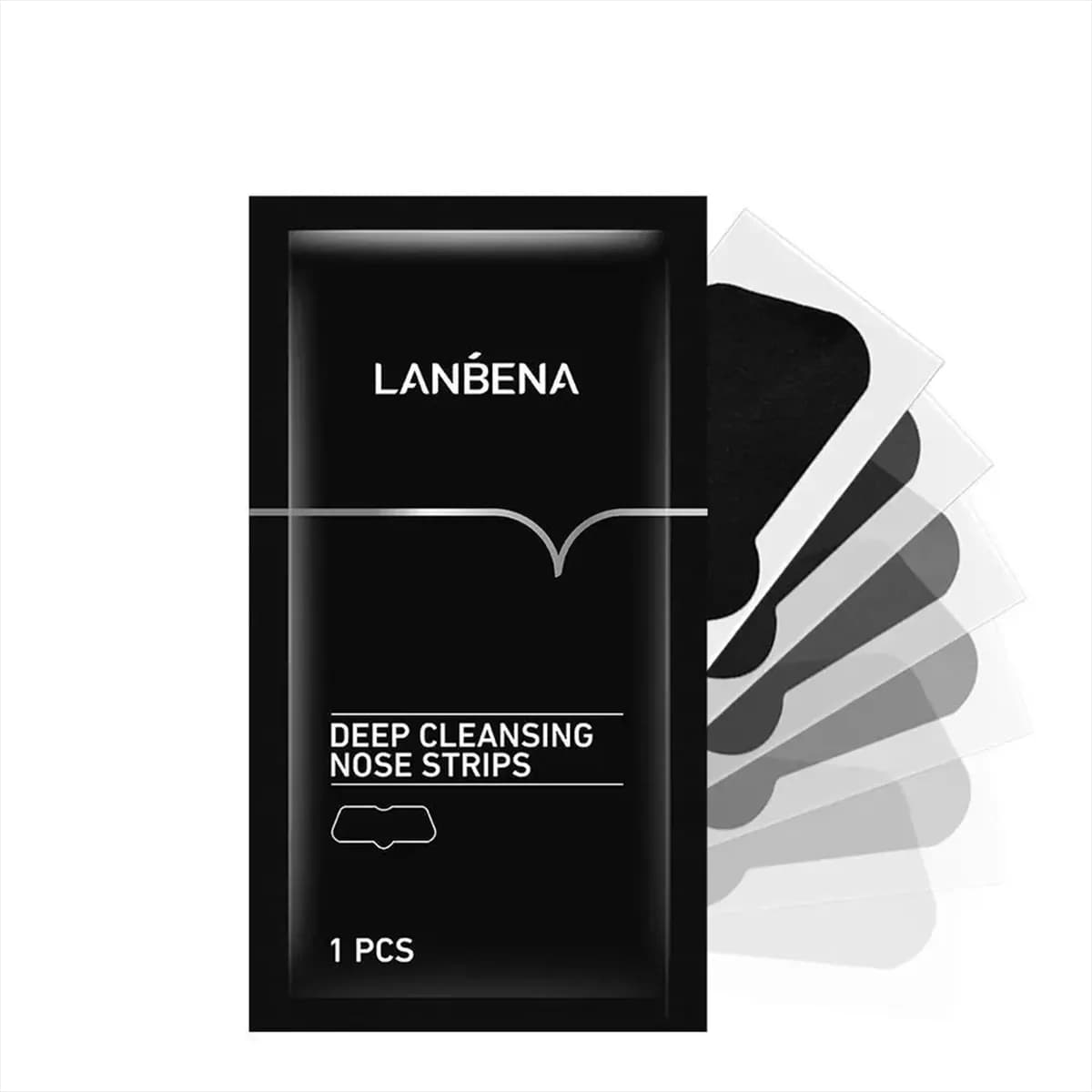 چسب بینی ضد جوش سر سیاه لانبنا Lanbena بسته 10 عددی