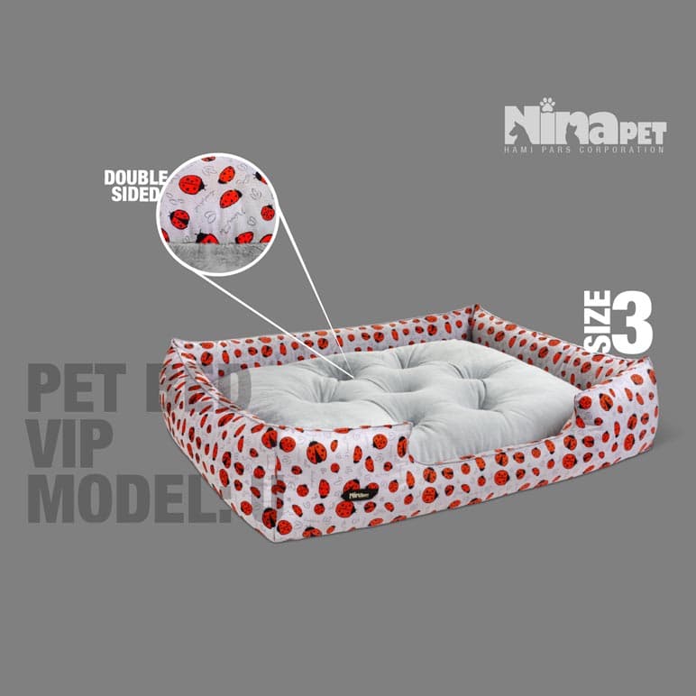 جای خواب سگ نیناپت مدل یو VIP سایز 2.5 (مناسب وزن 20 تا 40 کیلوگرم) — تصویر ۱۱